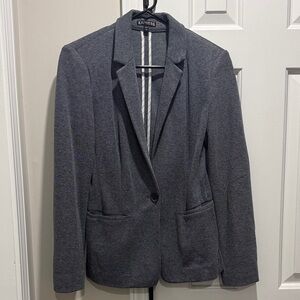 Express Charcoal Gray Blazer